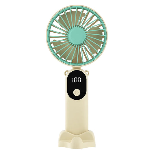 Soréta Breezer Pro - מאוורר ידני נייד עם צג דיגיטלי ו-6 מהירויות